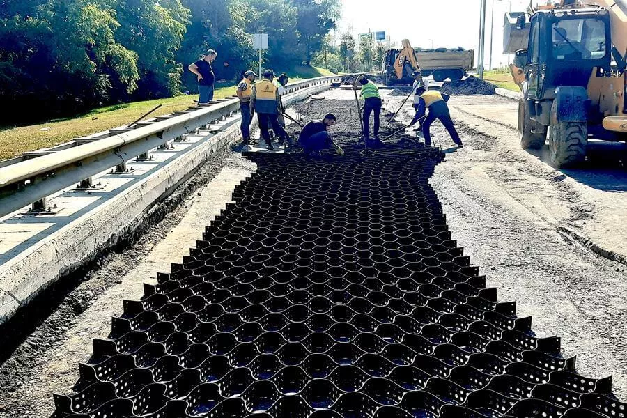 Avrupa Konutları Çamlıvadi Yol Güçlendirmesi İstanbul Geocell